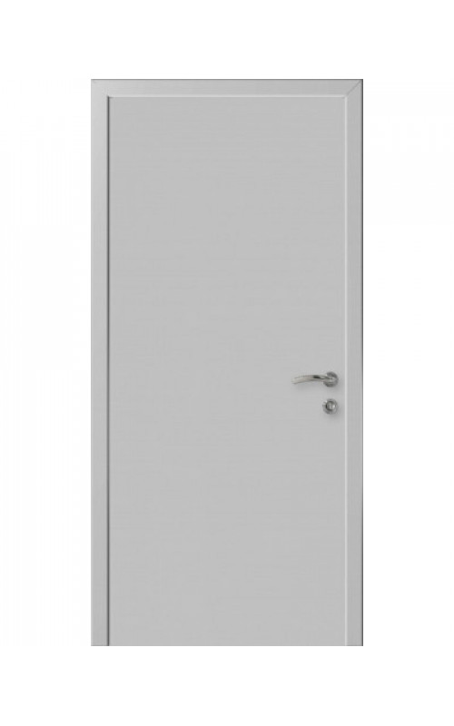 Дверь пластиковая Капель Classic RAL 7035 глухая