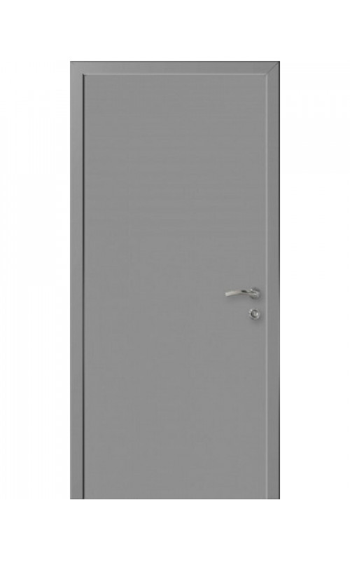 Дверь пластиковая Капель Classic RAL 7046 глухая