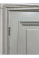 Дверь Verda Бостон 2 Белая эмаль стекло Сатинат