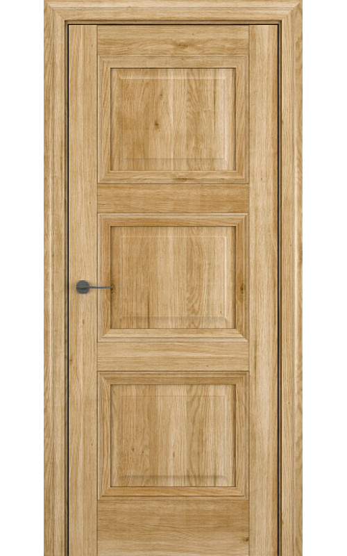 Дверь Zadoor Baguette Classic Гранд В3 Голд вуд глухая